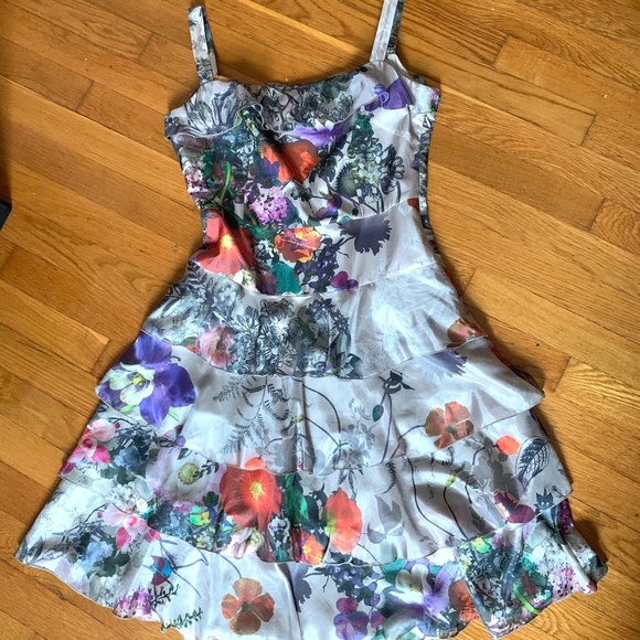 Floral Dress Size 40 - Picture 1 of 3